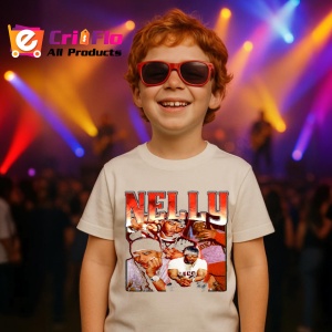 Tricou Nelly - Retro Style, muzica Hip-Hop / Trap, Dama | Barbat | Copii - Img 12