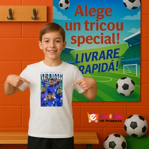 Tricou Neymar 10 blue - Copii | Dama | Barbat - Img 6