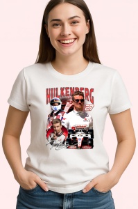 Tricou Nico Hulkenberg Poster Formula 1 Echipa Haas, Copii | Dama | Barbat - Img 3