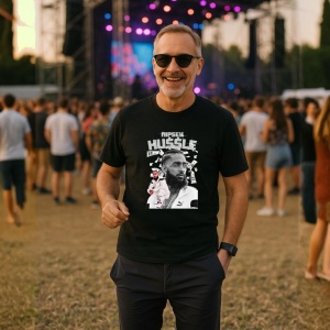 Tricou Nipsey Hussle, muzica Hip-Hop / Trap, Dama | Barbat | Copii, Culoare Negru - Img 9