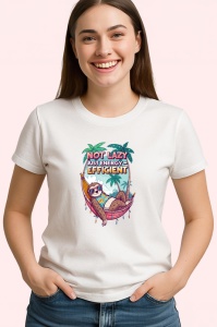 Tricou Not Lazy Just Energy Efficient Chill, Copii | Dama | Barbat