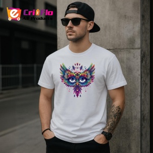 Tricou ochi mandala stil spirit vultur, Copii | Dama | Barbat - Img 5