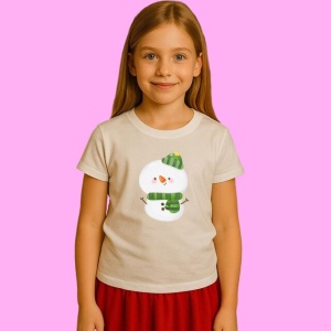 Tricou Om De Zapada Cu Caciula Tricotata, din bumbac 100%, tricou alb, Copii | Dama | Barbat - Img 3
