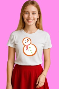Tricou Om De Zapada Portocaliu Desen Simplu, din bumbac 100%, tricou alb, Copii | Dama | Barbat
