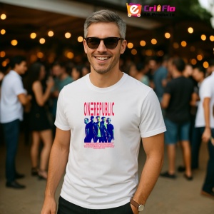 Tricou OneRepublic - Neon Style, muzica Hip-Hop / Rap, Dama | Barbat | Copii - Img 4