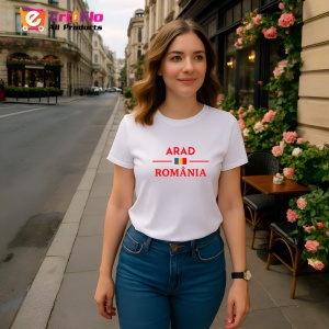 Tricou ORAS ARAD |Colectia Tricouri Romania - Img 8