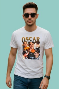 Tricou Oscar Piastri Poster Colaj Echipa Mclaren Portret Formula 1, Copii | Dama | Barbat - Img 2