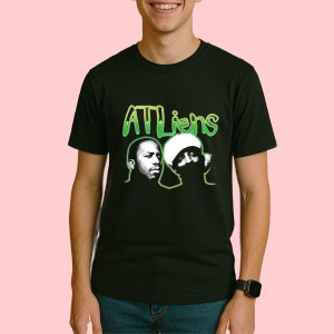 Tricou OutKast - ATLiens, muzica Hip-Hop / Rap, Dama | Barbat | Copii, Culoare Negru