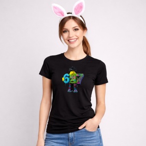 Tricou Paste 67 Roblox Boy Neon Drip Graffiti Outfit, din bumbac 100%, tricou negru, Copii | Dama | Barbat