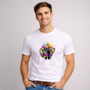 Tricou Paste 67 Roblox Girl Rainbow Drip Urban Style Fashion, din bumbac 100%, tricou alb, Copii | Dama | Barbat
