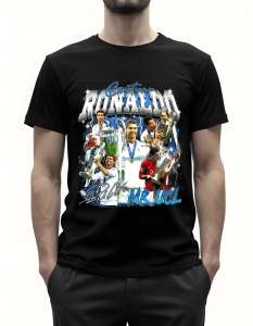 Tricou pentru barbati - Cristiano Ronaldo - Domnul UCL - Cristiano Ronaldo, Real Madrid, fotbal barbati