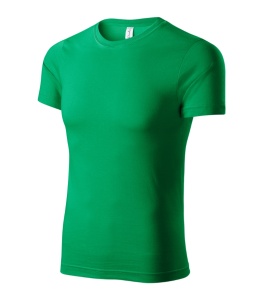 Prezentarea tricoului pentru barbat elegant simplu de culoare verde deschis