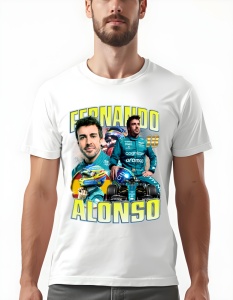 Tricou pentru barbati - Formula 1 - Fernando Alonso