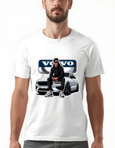 Tricou pentru barbati - Volvo Excellence - Confort și Siguranță