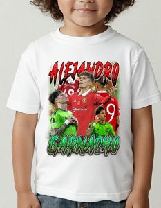Tricou pentru copii - Alejandro Garnacho - Manchester United, Tânără Speranță, Fotbalist