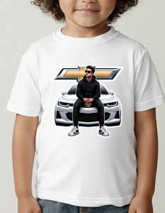 Tricou pentru copii - Chevrolet Muscle Power - Forță Americană - Img 2
