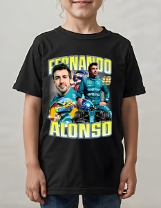 Tricou pentru copii - Formula 1 - Fernando Alonso - Img 2