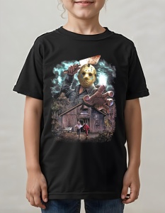Tricou pentru copii - JASON, RUN !