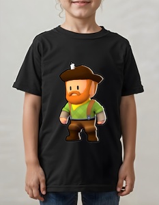Tricou pentru copii - Stumble Guys - Cowboy - Img 2
