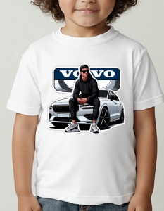Tricou pentru copii - Volvo Excellence - Confort și Siguranță