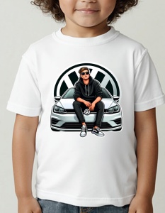 Tricou pentru copii - VW Street Vibe - Stil Urban și Eleganță - Img 2