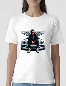 Tricou pentru dama - Bentley Luxury Ride - Lux și Eleganță Britanică