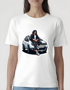 Tricou pentru dama - Dacia Duster Spirit - Aventură Urbană - Img 2