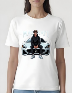 Tricou pentru dama - Maserati Elegance - Design și Rafinitate