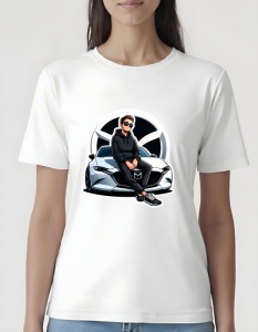 Tricou pentru dama - Mazda Style - Dinamism și Încredere - Img 2