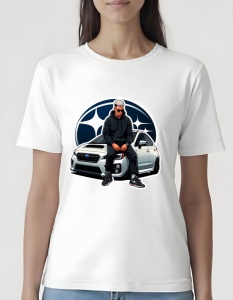 Tricou pentru dama - Subaru Style - Forță și Control - Img 2