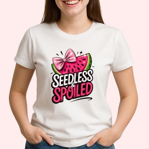 Tricou Pepene Fara samburi si rasfatata, Fructe, Copii | Dama - Img 2