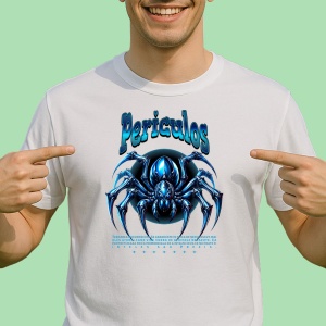 Tricou Periculos Teroare Frica de Necunoscut - Dangerous Entity - Copii | Dama | Barbat - Img 2