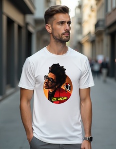 Tricou personalizat pentru bărbați din bumbac 100% - The Weekend