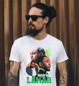 Tricou personalizat pentru barbati - Kendrick Lamar - Cadou