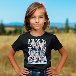 Tricou personalizat pentru copii cu Formatia Kpop ITZY - Img 2