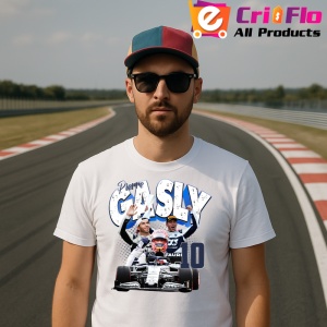 Tricou Pierre Gasly Podium Masina Si Echipa Alfatouri Formula 1, Copii | Dama | Barbat - Img 5
