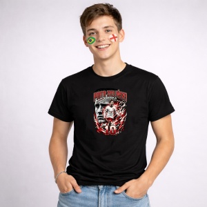 Tricou Piotr Zielinski Poland World Cup Fifa 2026, din bumbac 100%, tricou negru, Copii | Dama | Barbat - Img 3