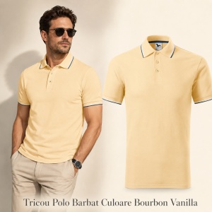 Tricou polo bărbați Malfini Premium, model Focus 232, material plăcut și rezistent, 65% bumbac, 35% poliester, ideal casual și office - Img 21