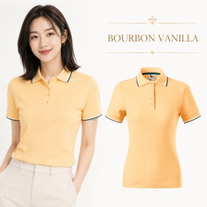 Tricou Polo Damă cu dungi la guler tip Tommy - Img 18