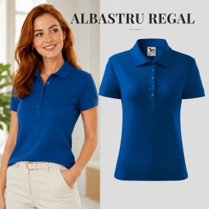 Tricou Polo Damă Malfini 213 Cotton, 100% Bumbac, 170 g/m², Guler Raiat, 5 Nasturi, Croială Cambrată, 17 Culori, XS–2XL - Img 24