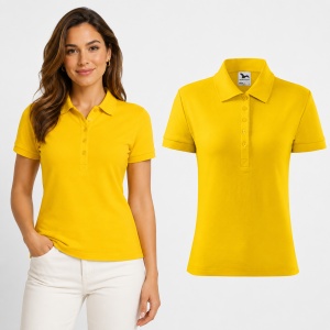 Tricou Polo Damă Slim Fit 100% Bumbac – Casual Office, Guler Polo, XS-2XL | 13 Culori | 216 - Img 18