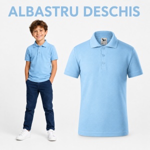 Tricou Polo pentru Băieți 222 - Img 17