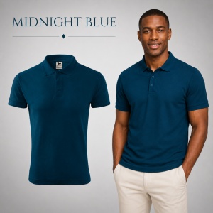 Tricou Polo Pique Bărbați Malfini – Casual & Office, 38 Culori,65% Bumbac S-5XL - Img 29