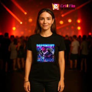 Tricou Pop Smoke - City Night, muzica R&B, Dama | Barbat | Copii, Culoare Negru - Img 12