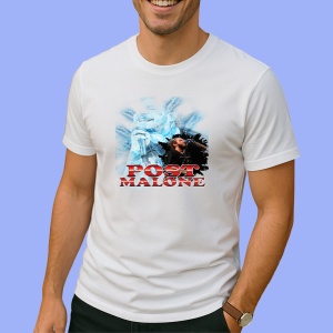 Tricou Post Malone - Ice Theme, muzica RAP, Dama | Barbat | Copii