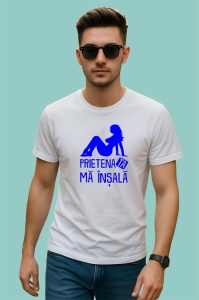 Tricou prietena ta ma insala mesaj ironic, Copii | Dama | Barbat - Img 2