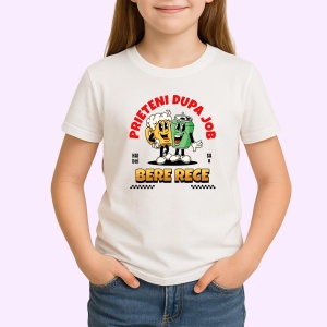 Tricou Prieteni Dupa Job, Bere Rece - Drink Beer - Copii | Dama | Barbat