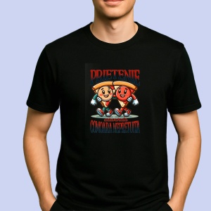 Tricou Prietenie Adevarata Comoara Nepretuita Negru, Copii | Dama | Barbat - Img 2