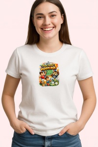 Tricou Punem Miza Vedem Noi Fotbal Suporteri, din bumbac 100% , tricou alb pentru Copii | Dama | Barbat