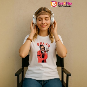 Tricou Quavo - Cartoon Pose, muzica POP, Dama | Barbat | Copii - Img 9
